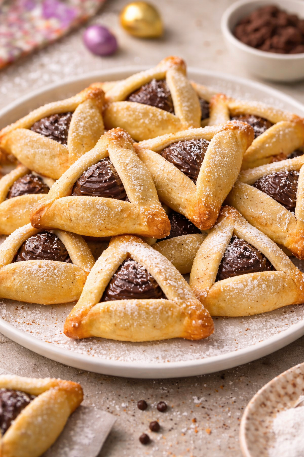 אוזני המן עם שוקולד